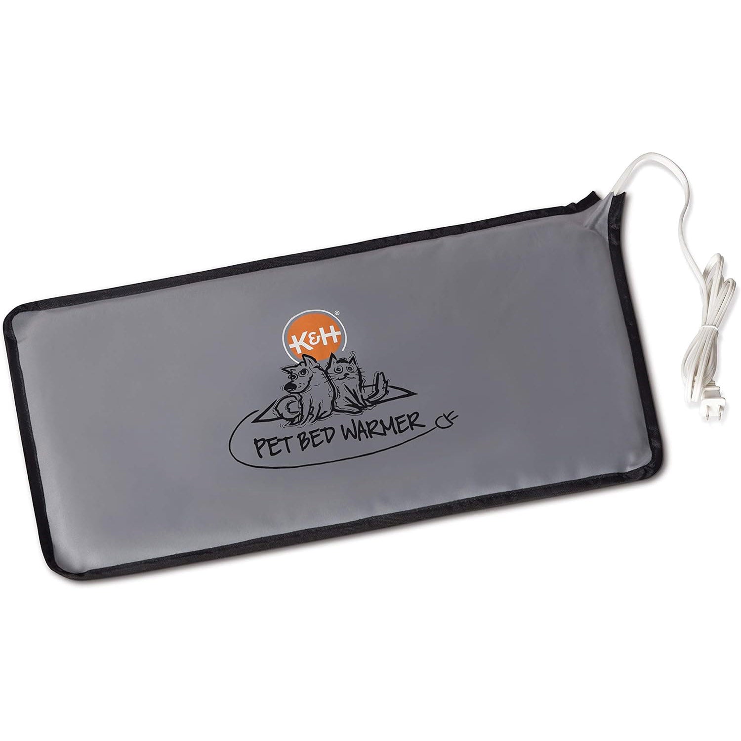 K&H Pet Bed Warmer - Indoor Heated Pad for Cats & Dogs, Thermostatically Controlled, Energy-Efficient, Safe for Arthritis & Comfort