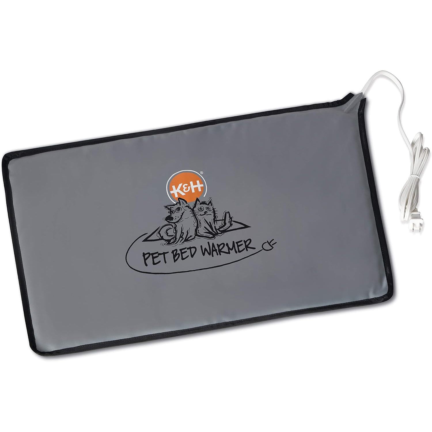 K&H Pet Bed Warmer - Indoor Heated Pad for Cats & Dogs, Thermostatically Controlled, Energy-Efficient, Safe for Arthritis & Comfort