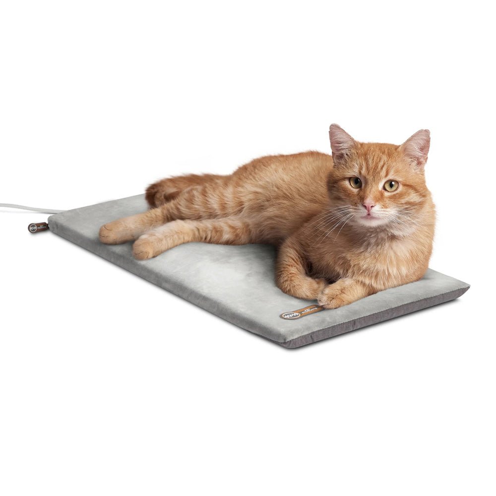 K&H Thermo-Kitty Heated Cat Bed - Energy-Efficient, MET Certified Indoor Cat Warming Mat