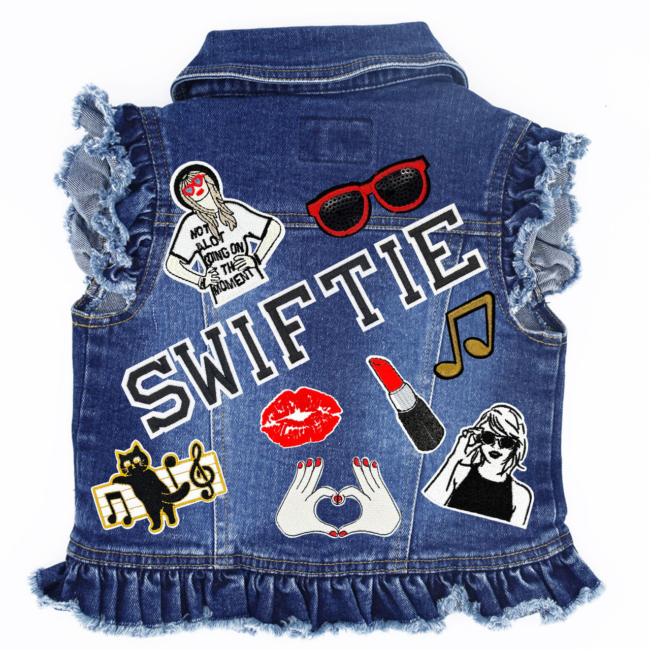 Swiftie Inspired Kids Denim Vest