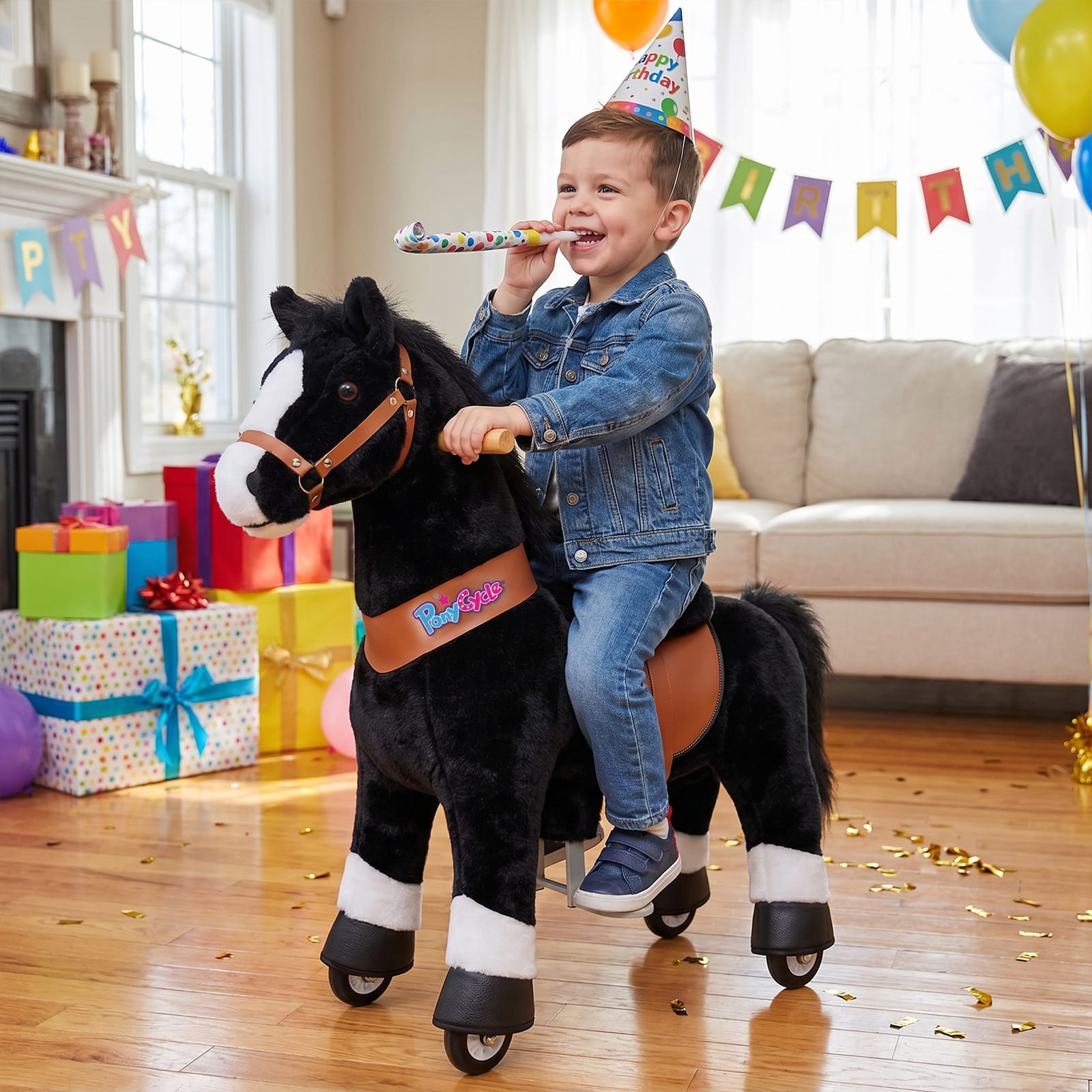 Model U Horse Toy Age 3-4 Black