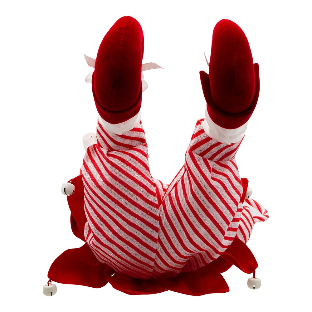 Kurt Adler 17-Inch Kringle Klaus Peppermint Chef Santa