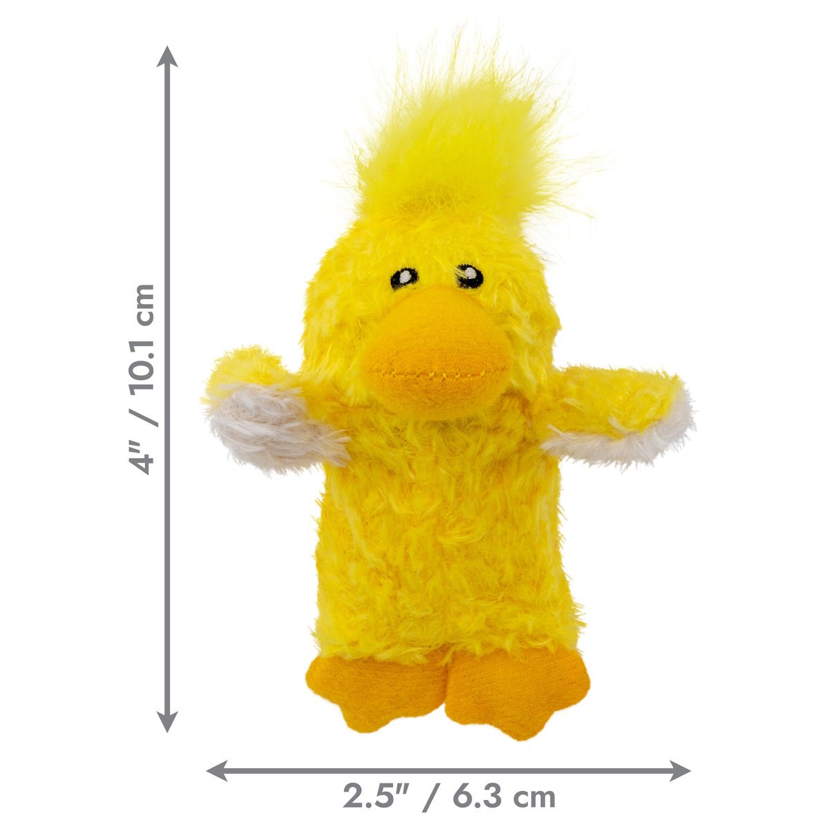 KONG Dr. Noyz X-Small Plush Dog Toys - Stuffing-Free, Soft Cuddle Toy with Removable and Extra Squeaker for Small Dogs