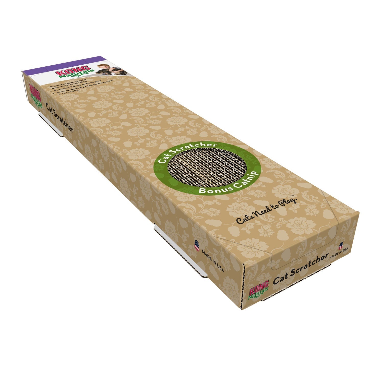 KONG Naturals Cat Scratchers | HT Animal Supply