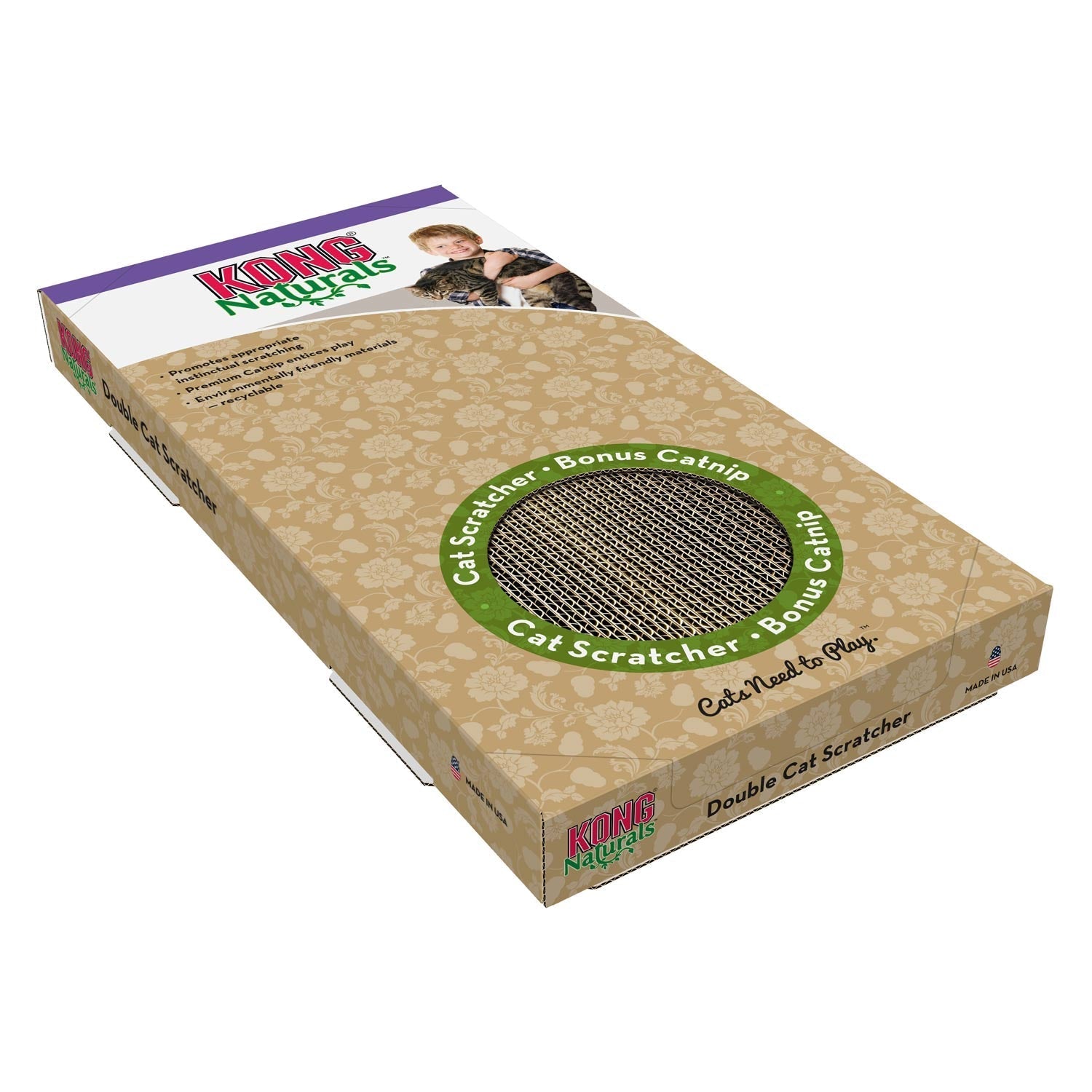 KONG Naturals Cat Scratchers | HT Animal Supply