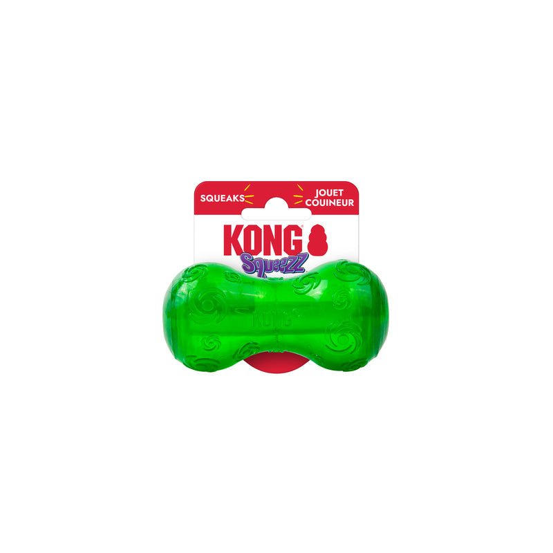 KONG Squeezz® Holiday Dog Toys – Fun Fetch & Chew Toys, Assorted Colors