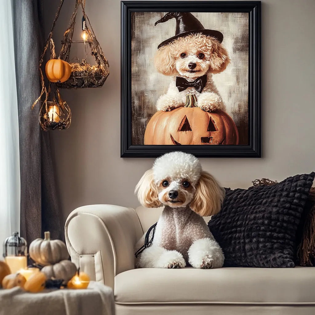 Happy Halloween Series Texture Portrait Wizard