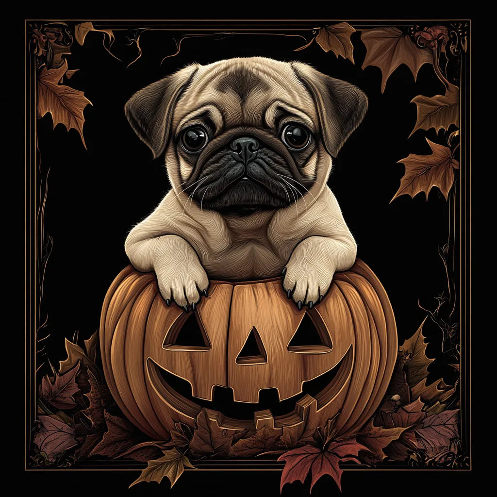 Happy Halloween Series Texture Portrait Night