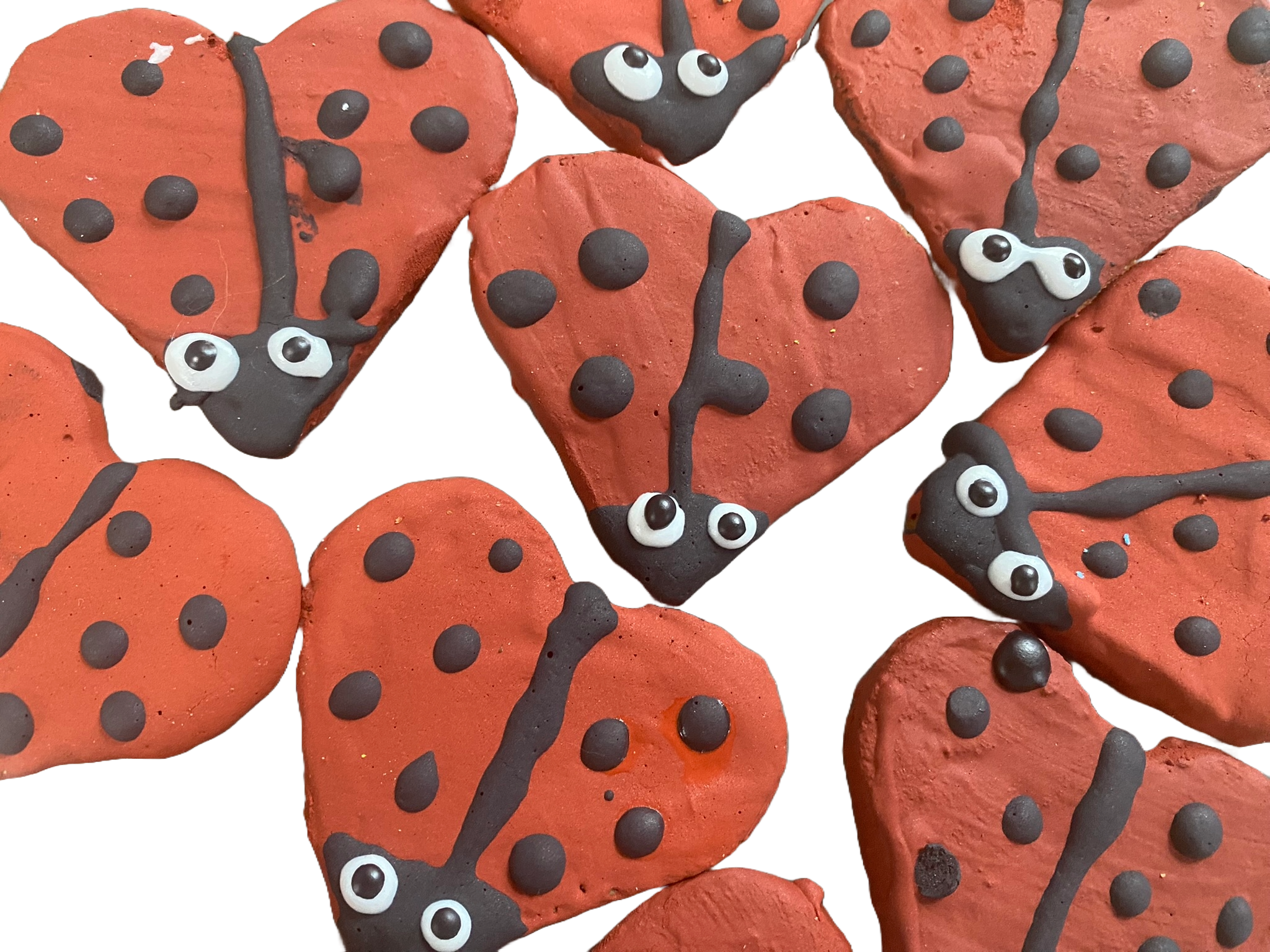Ladybug Organic Dog Cookies