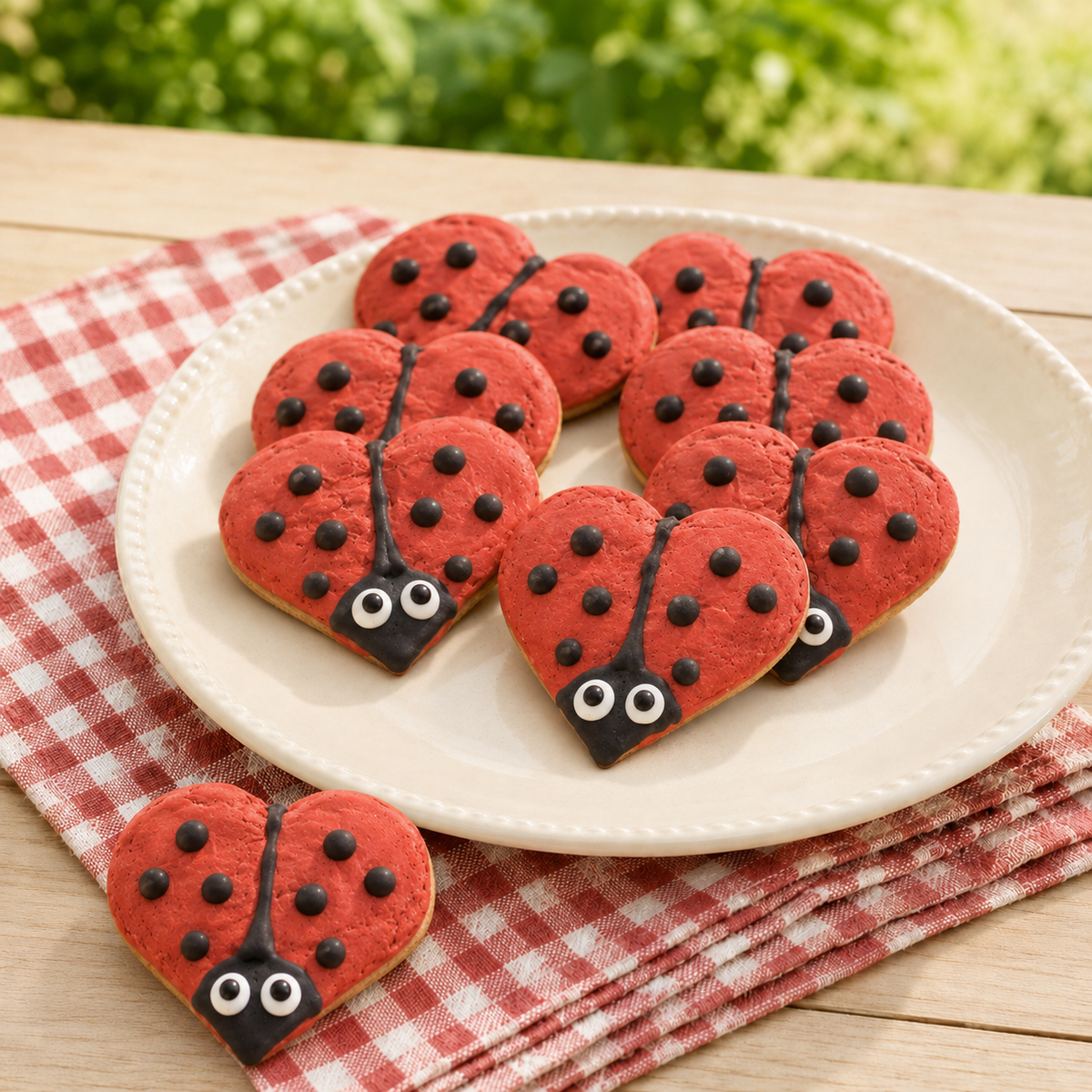 PAWsitively Organic Ladybug Dog Cookies