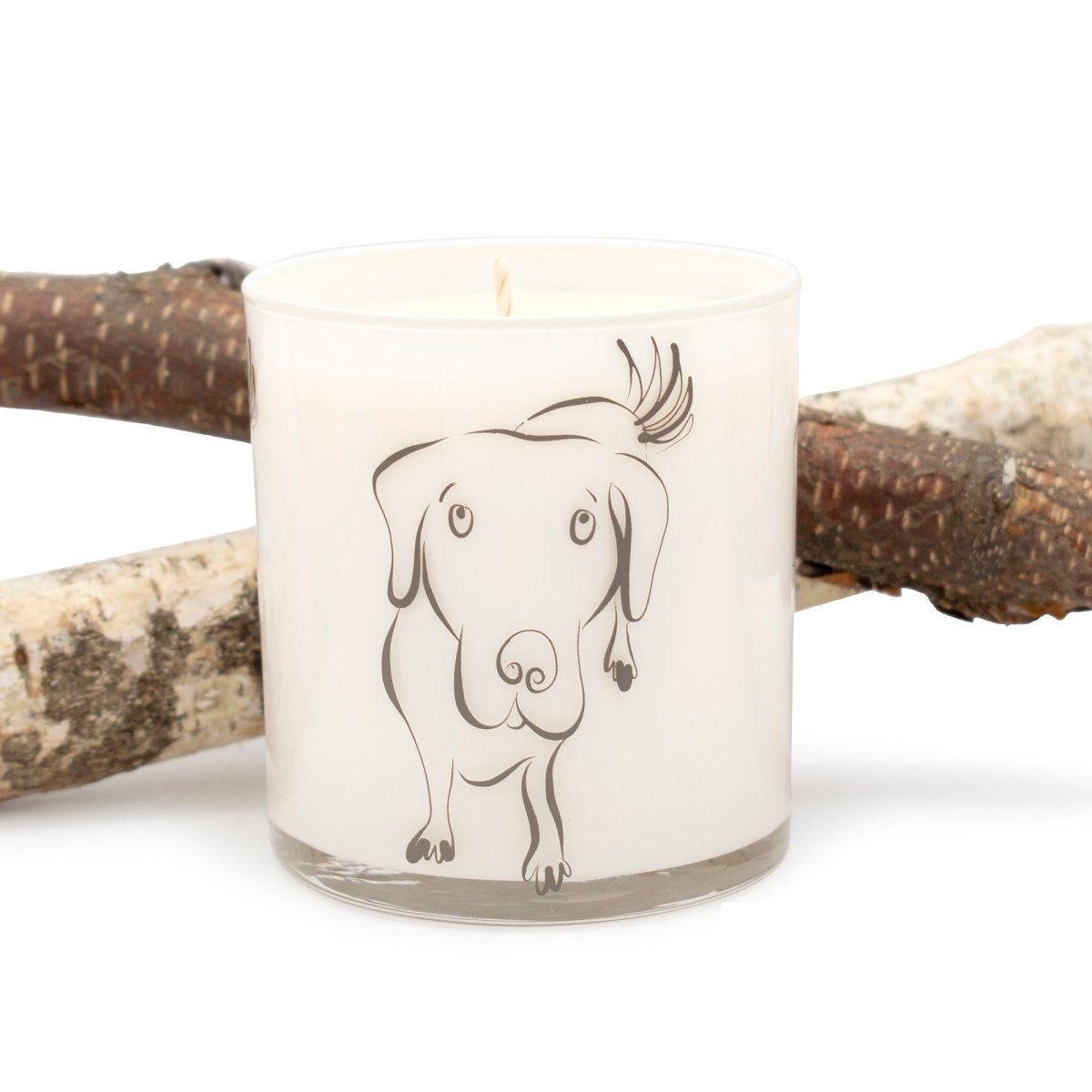 Large Dog Jar Candle - Big Stick Scent