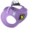 EcoBark Step In Dog Harness - Teacup & Small Breeds- Reflective Soft Mesh Harness for Teacup, Small Dogs and Puppies / Lavender