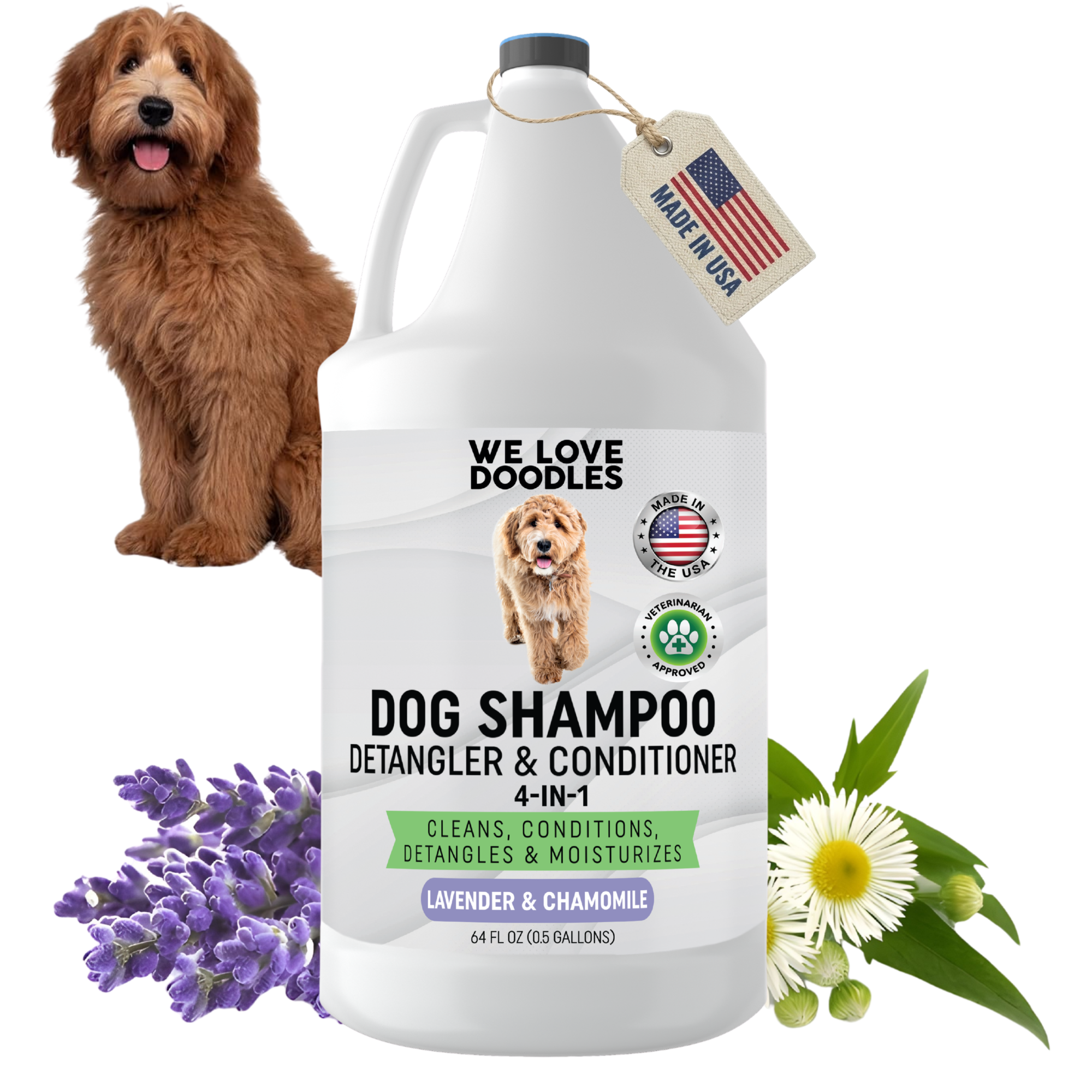 Dog Shampoo Half-Gallon Lavender