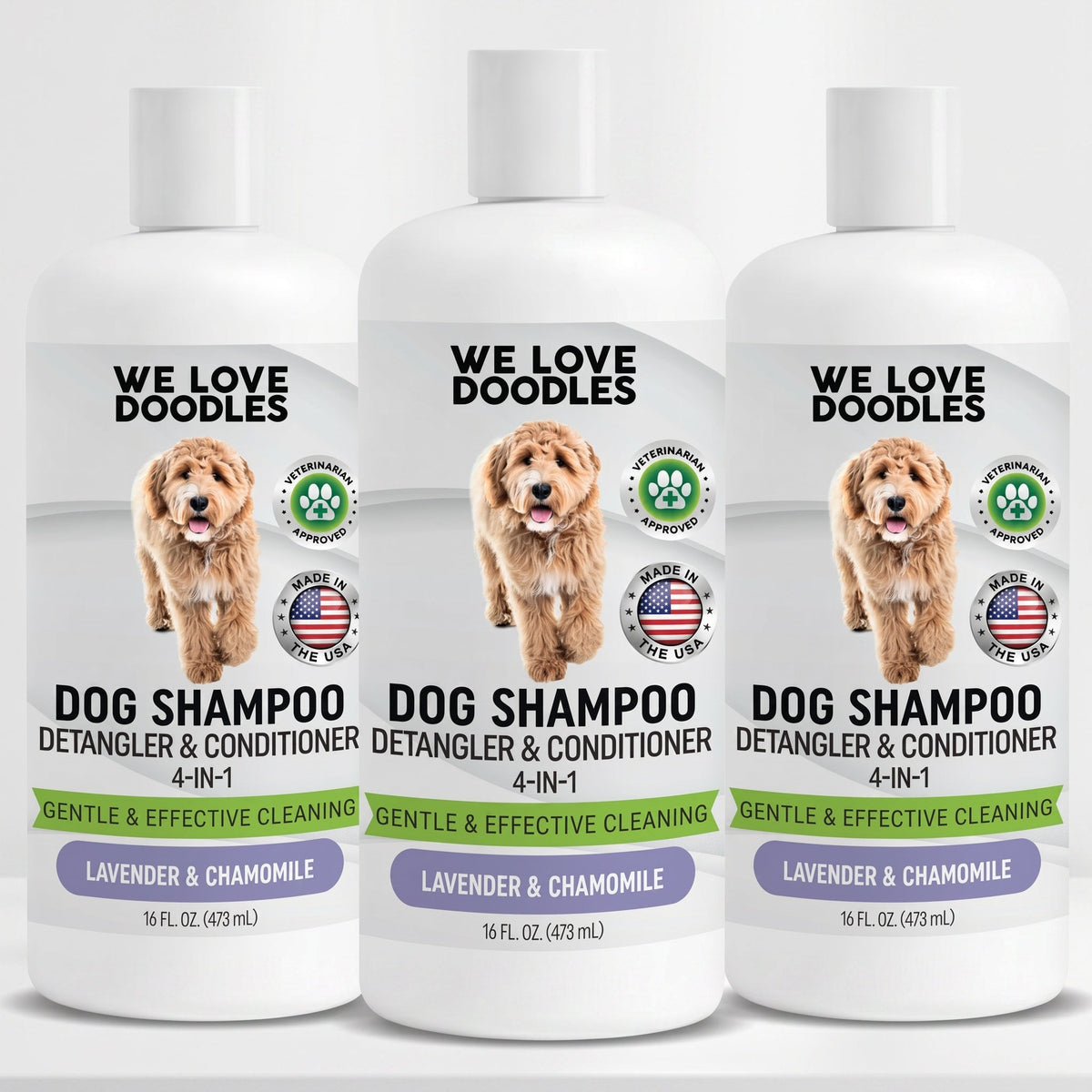Dog Shampoo – Lavender 4-in-1 (3 Pack) | HT Animal Supply