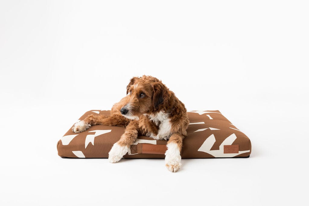 John Legend | Brown Fragment Dog Bed or Bed Cover