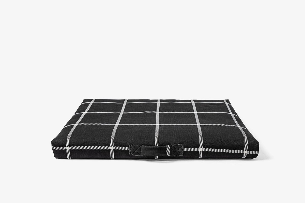 Black Plaid Dog Bed | Dog Bed or Bed Cover - HT Animal Supply