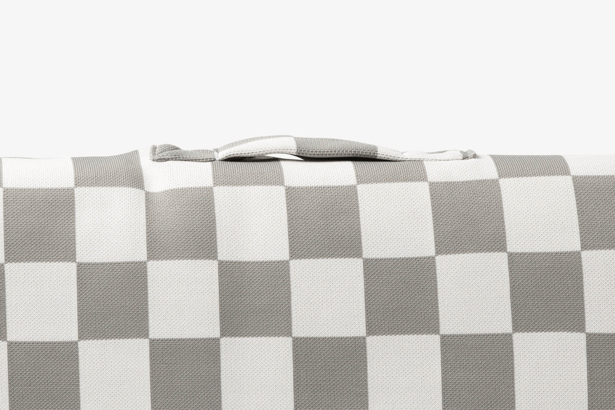 Gray Checker | Dog Bed or Bed Cover - HT Animal Supply