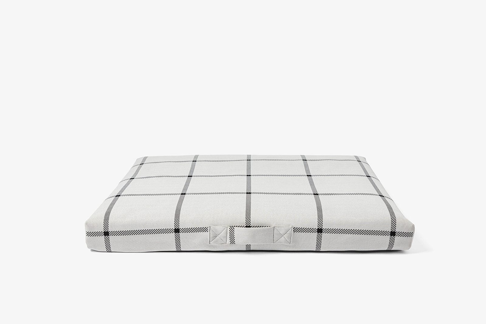 White Plaid | Dog Bed or Bed Cover - HT Animal Supply
