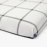 White Plaid | Dog Bed or Bed Cover