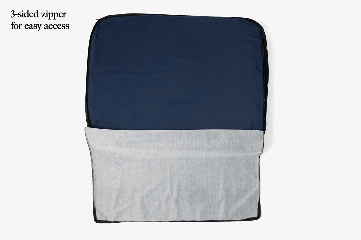 White Plaid | Dog Bed or Bed Cover - HT Animal Supply