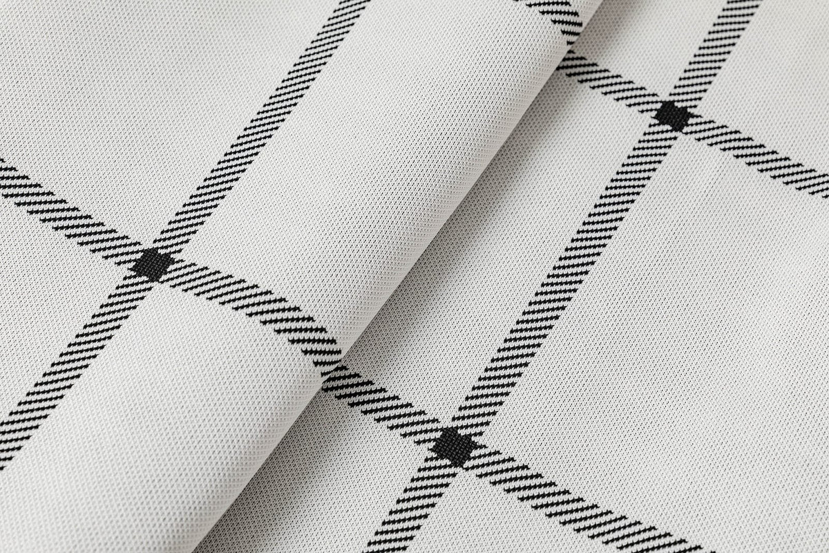 White Plaid | Dog Bed or Bed Cover
