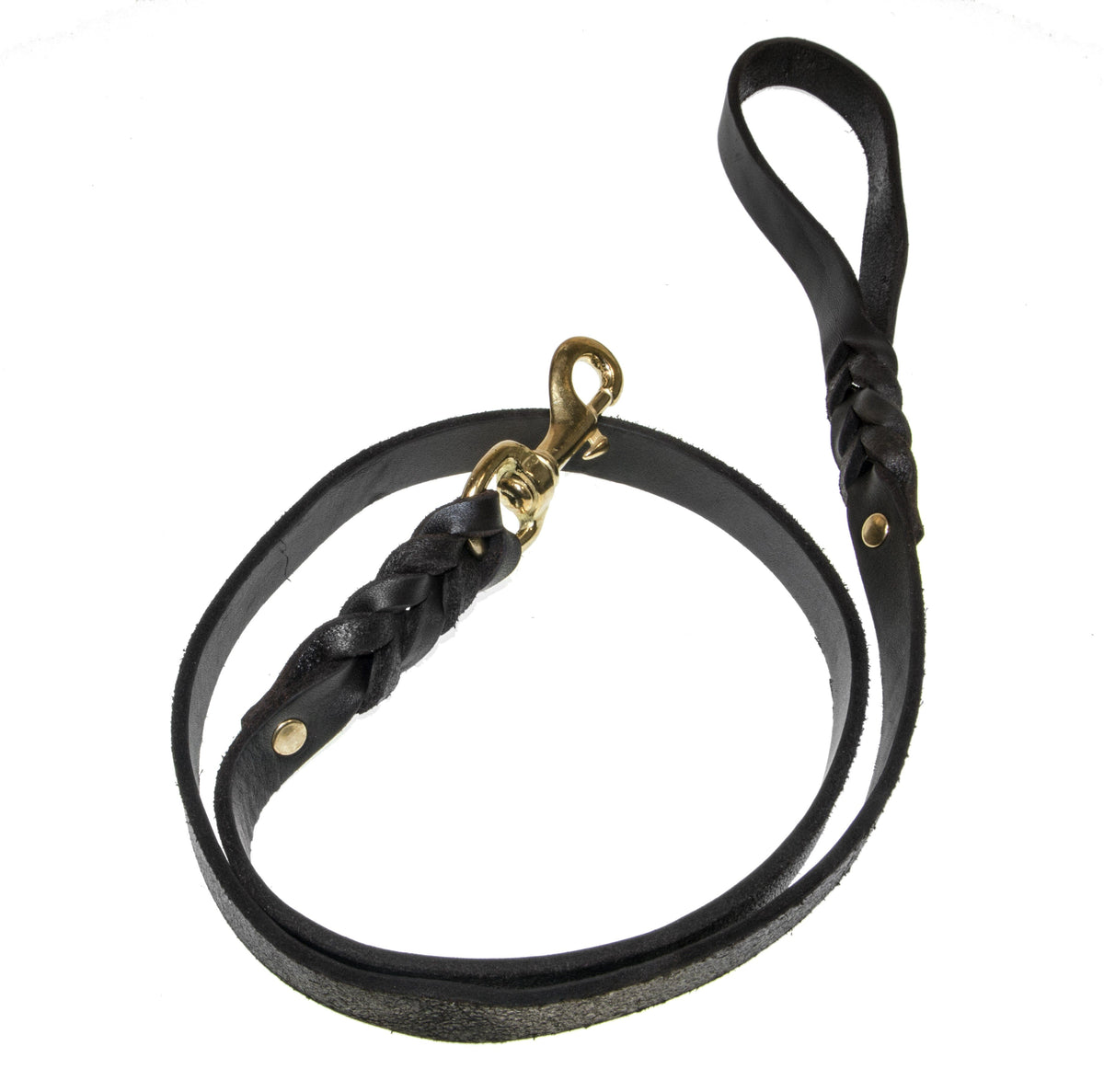 Viper Leather Working Dog Lead 4 ft