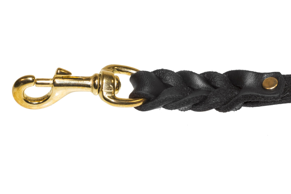 Viper Leather Working Dog Lead 4 ft