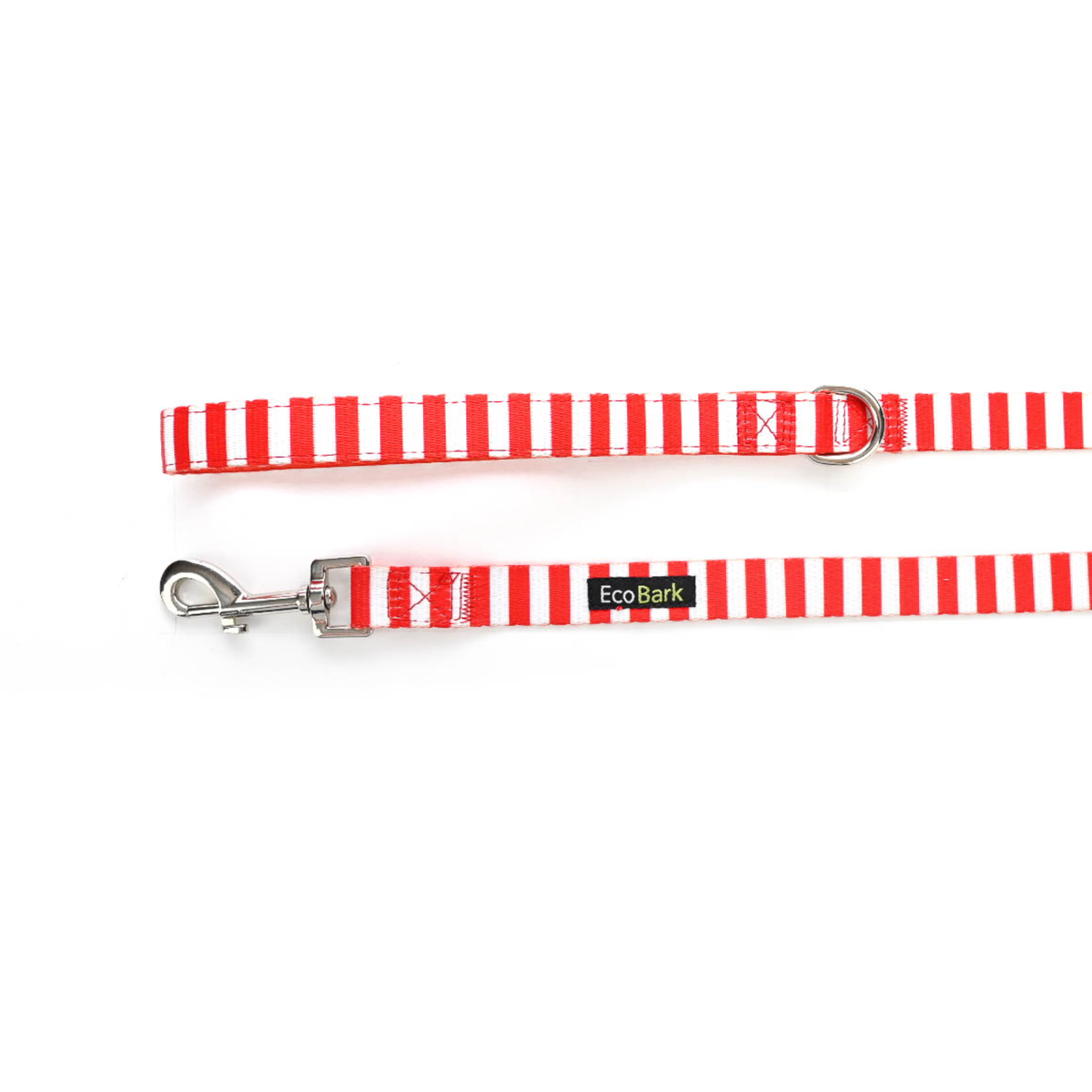 EcoBark – Red Stripe Harness & Leash Set