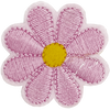 Light Pink Daisy 8 Petal Flower - Patch