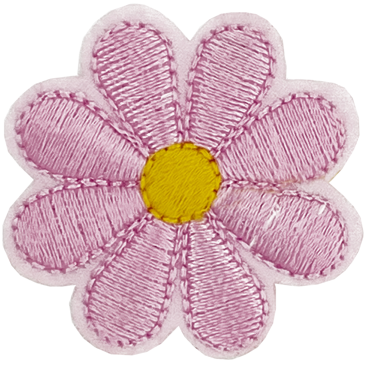 Light Pink Daisy 8 Petal Flower - Patch