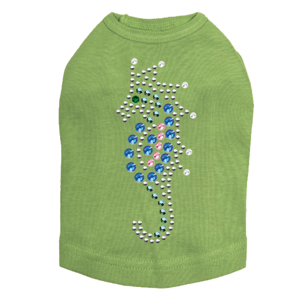 Seahorse (Blue) - Dog Tank