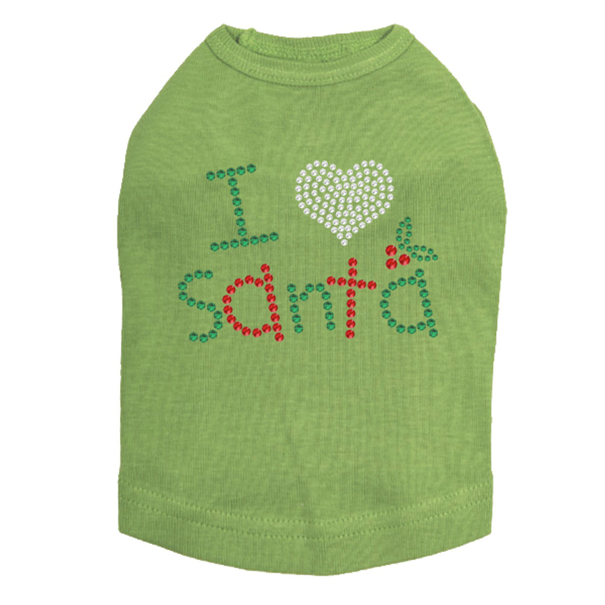 I Love Santa - Dog Tank