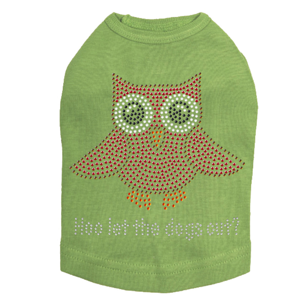 Pink Owl with Hoo Let the Dogs Out? - Dog Tank