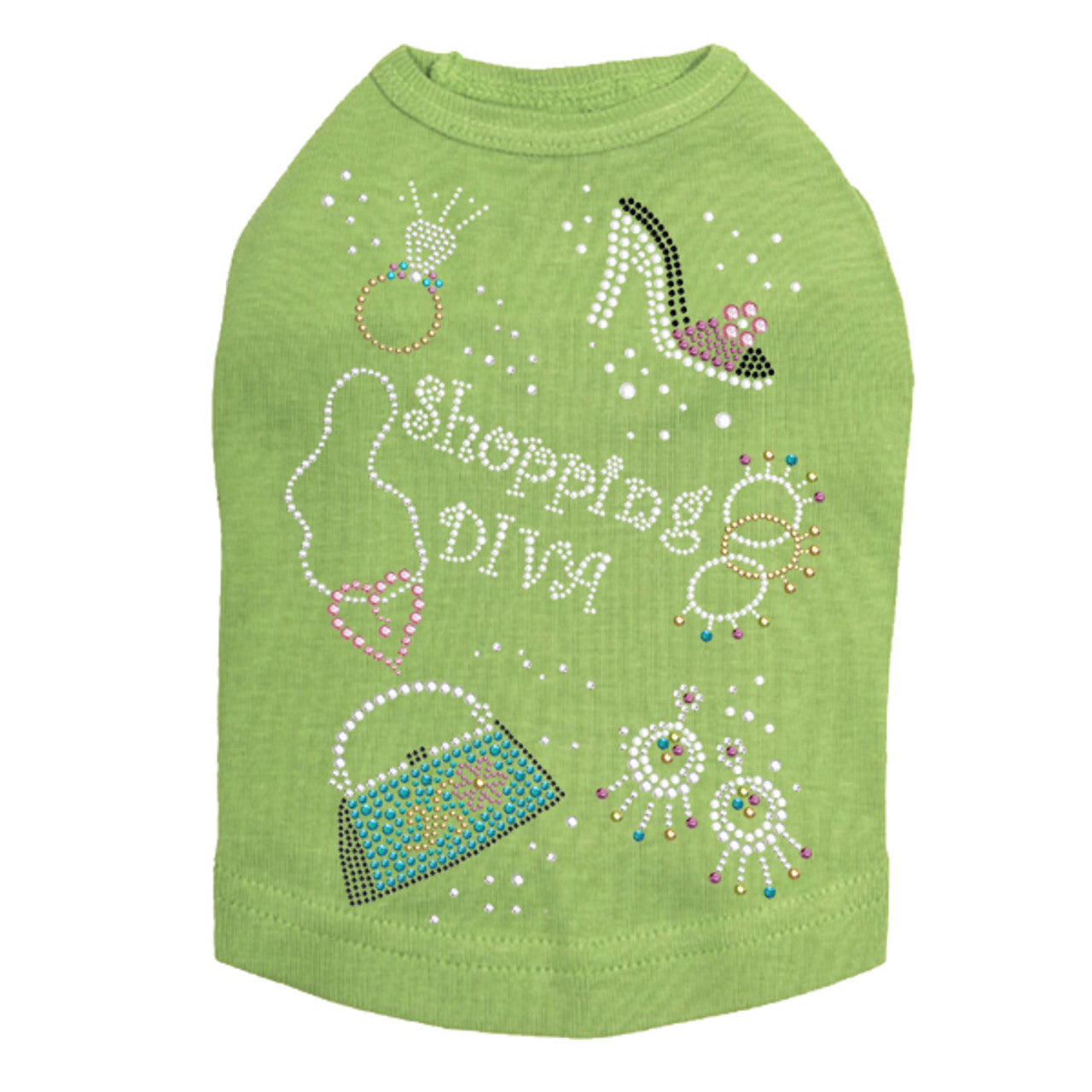 Shopping Diva (Large Tees) - Dog Tank