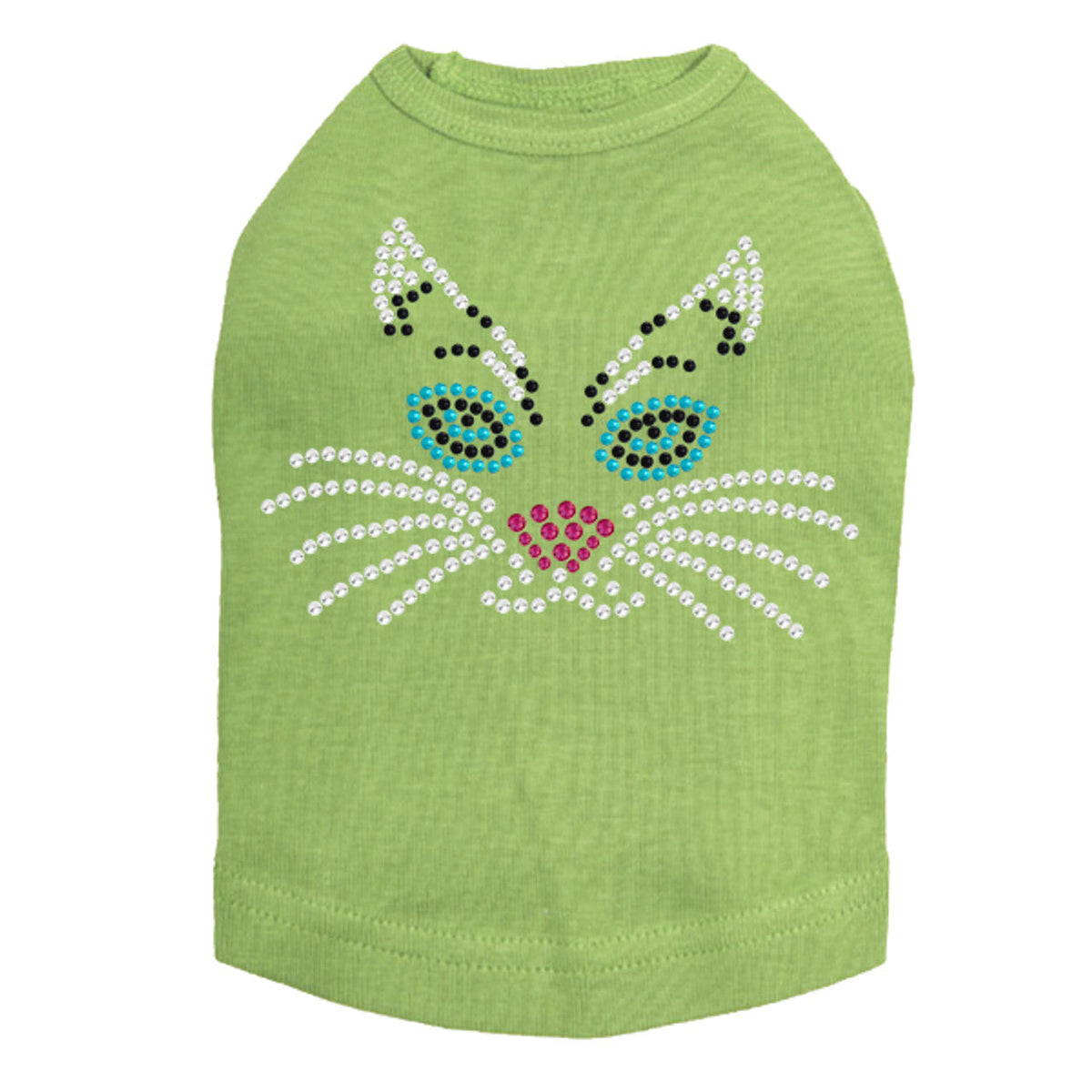 Cat Face - Dog Tank