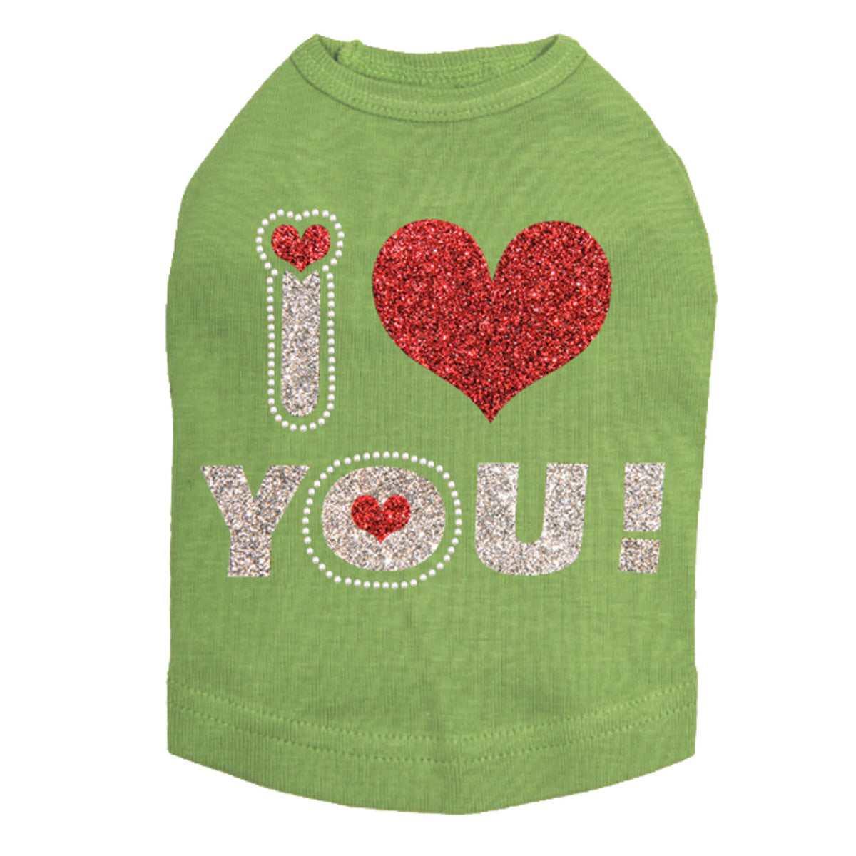 I Love You 2 - Dog Tank