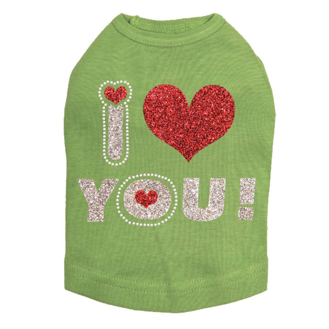 I Love You 2 - Dog Tank