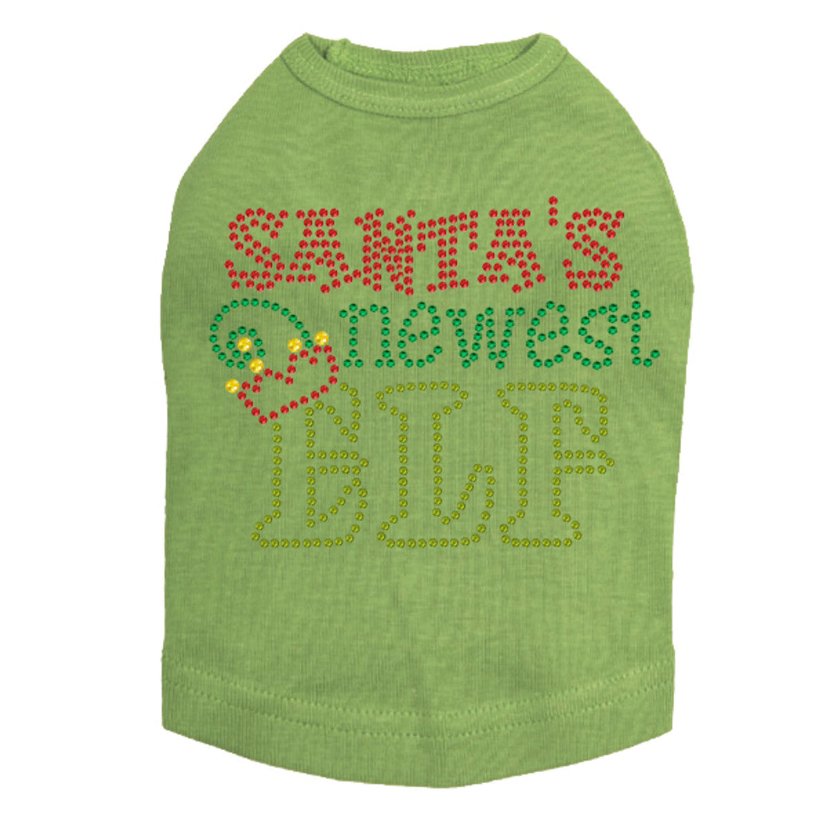 Santas Newest Elf - Dog Tank