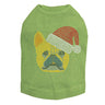 French Bull Dog with Santa Hat - Dog Tank