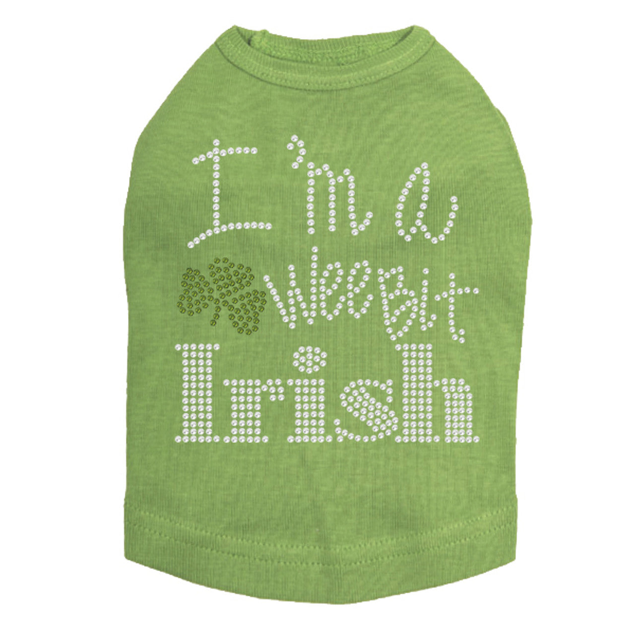 Im a Wee Bit Irish - Dog Tank
