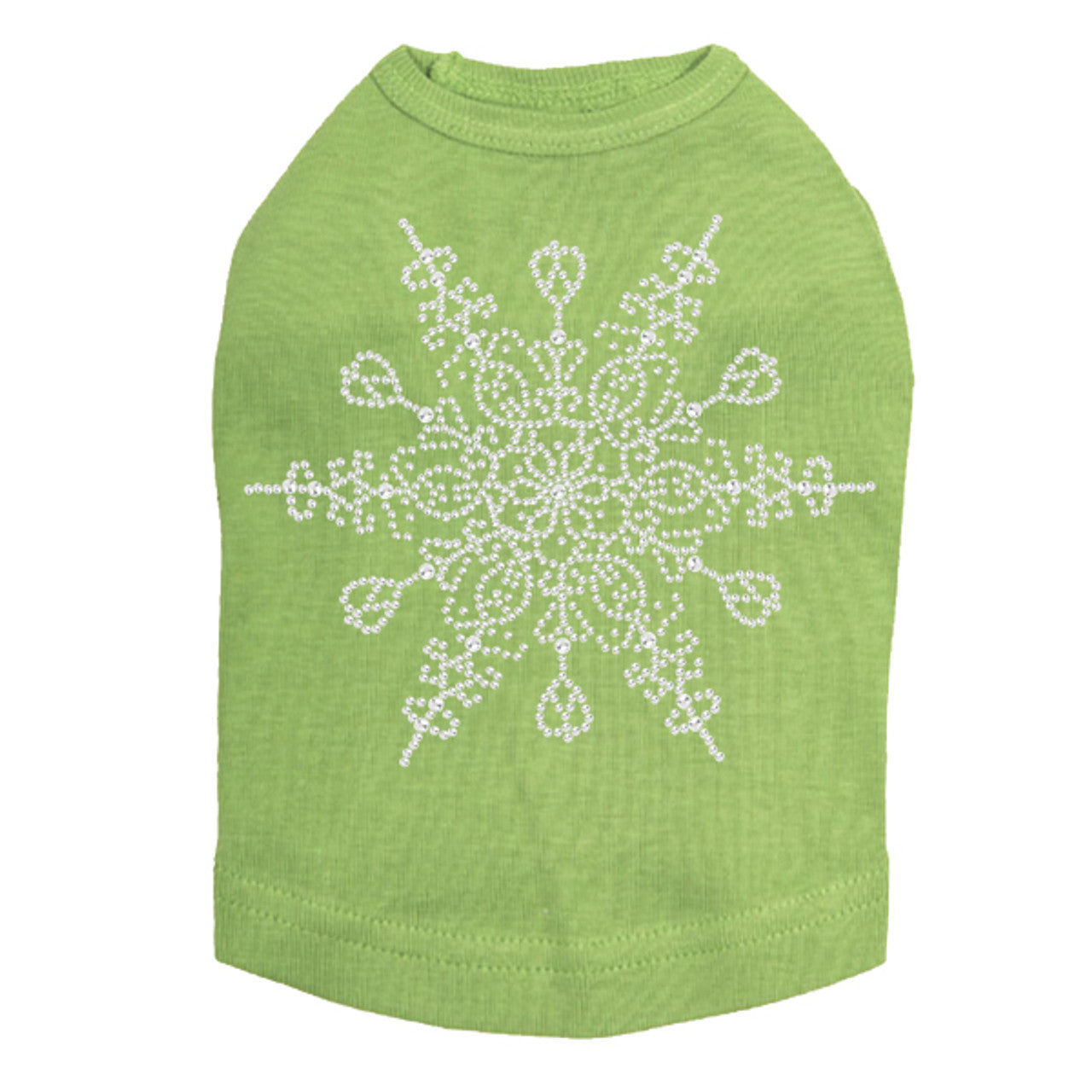 Extra Large Snowflake - Dog Tank