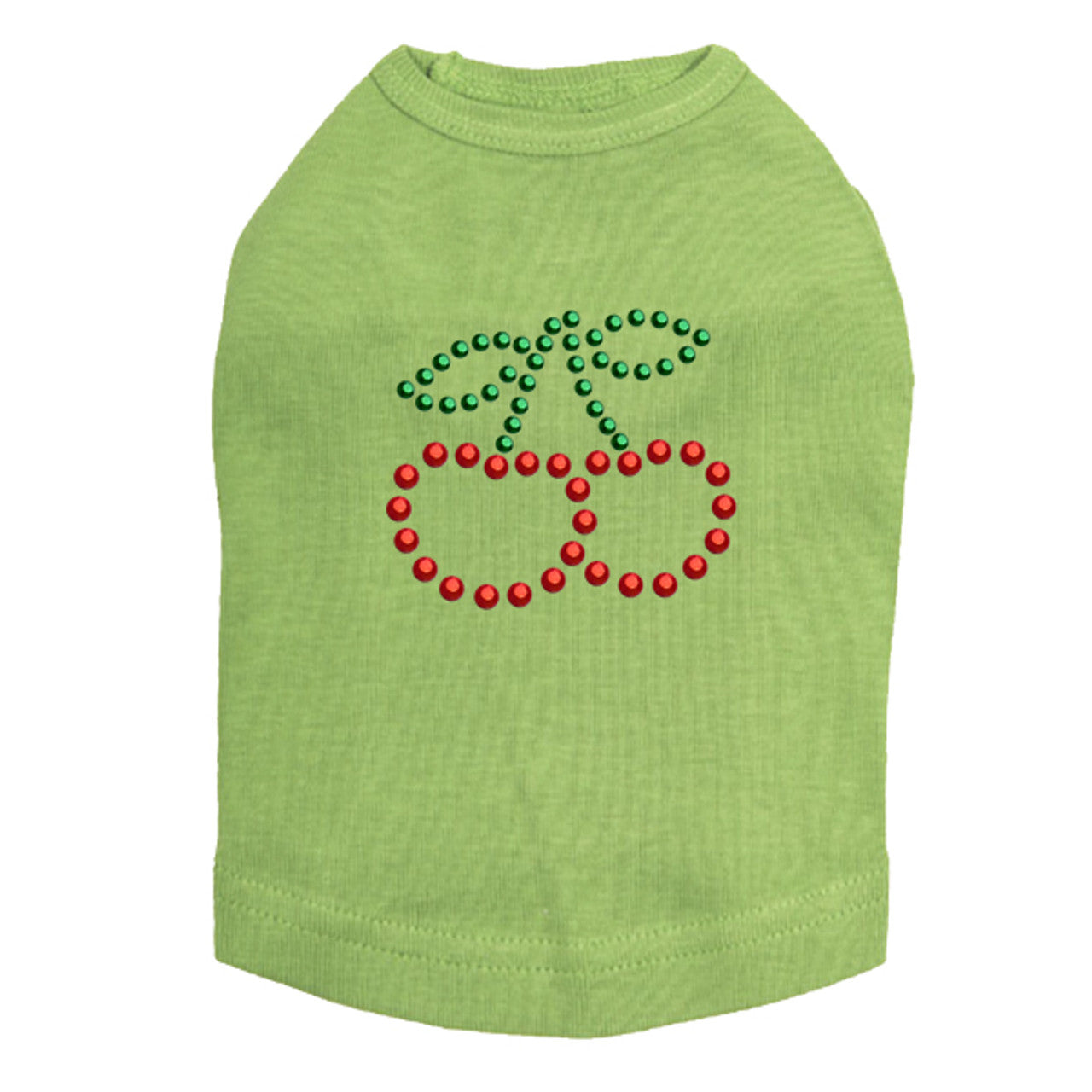 Cherries (Outline) - Dog Tank