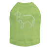 Collie Outline - Dog Tank