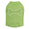 Bone - Rhinestone Dog Tank