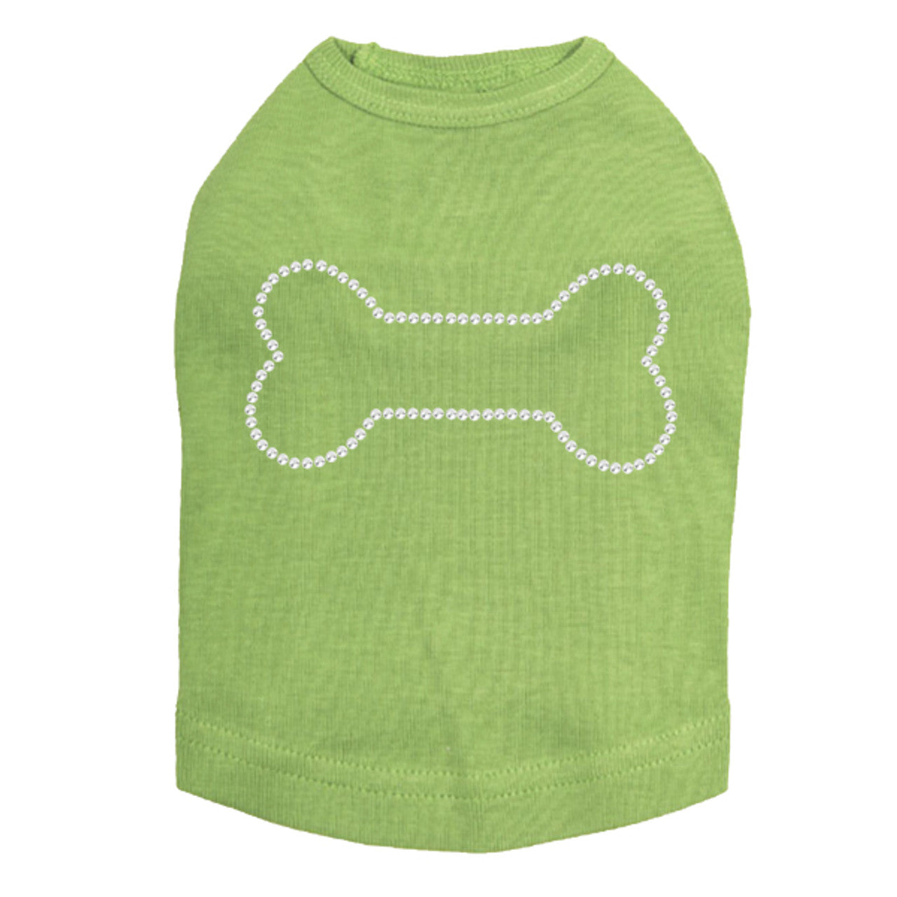 Bone - Rhinestone Dog Tank