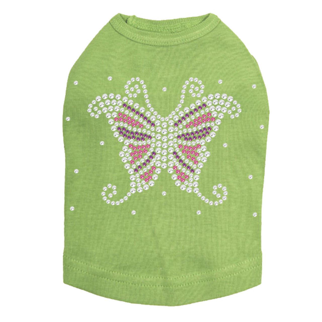 Pink & Purple Butterfly - Dog Tank