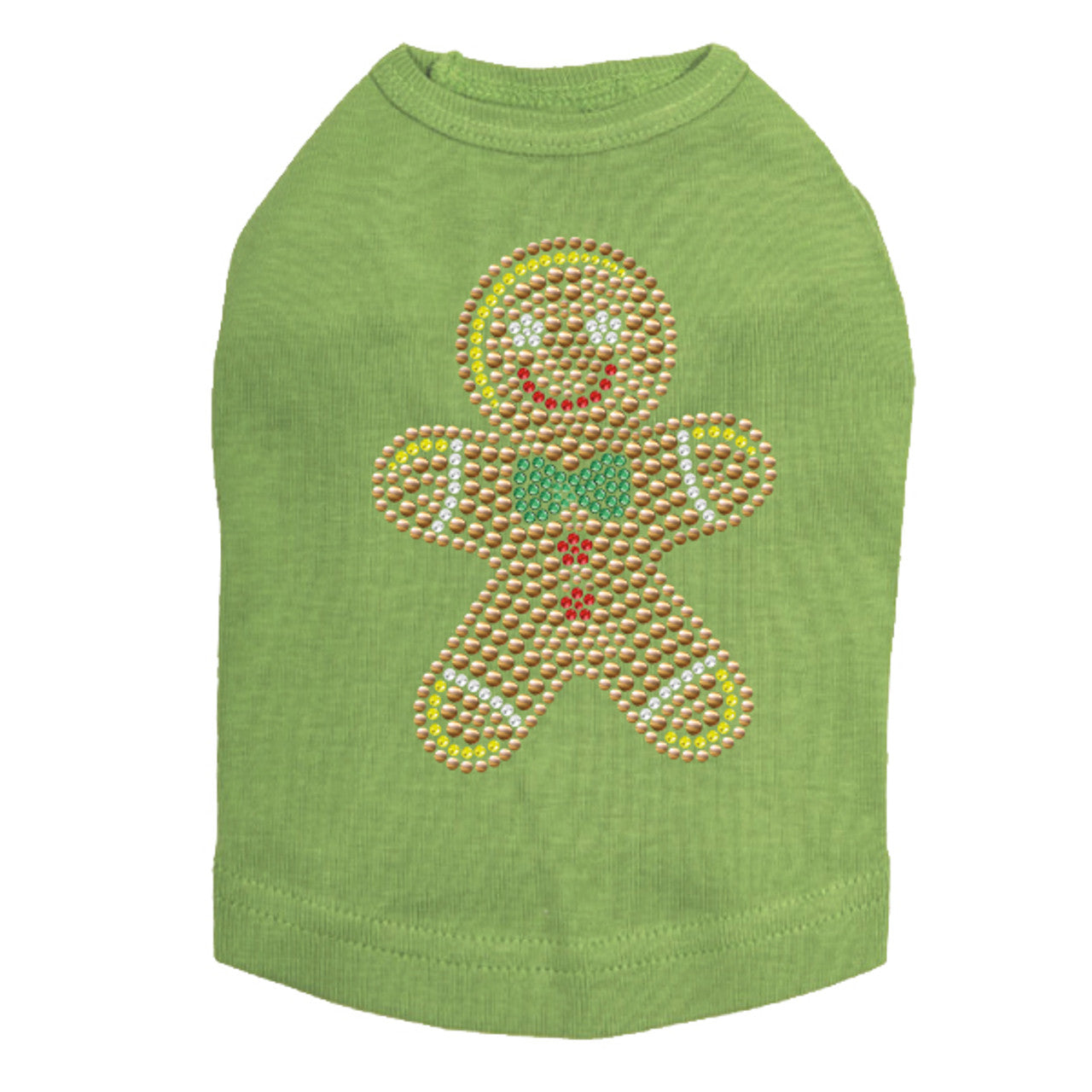 Gingerbread Man - Dog Tank