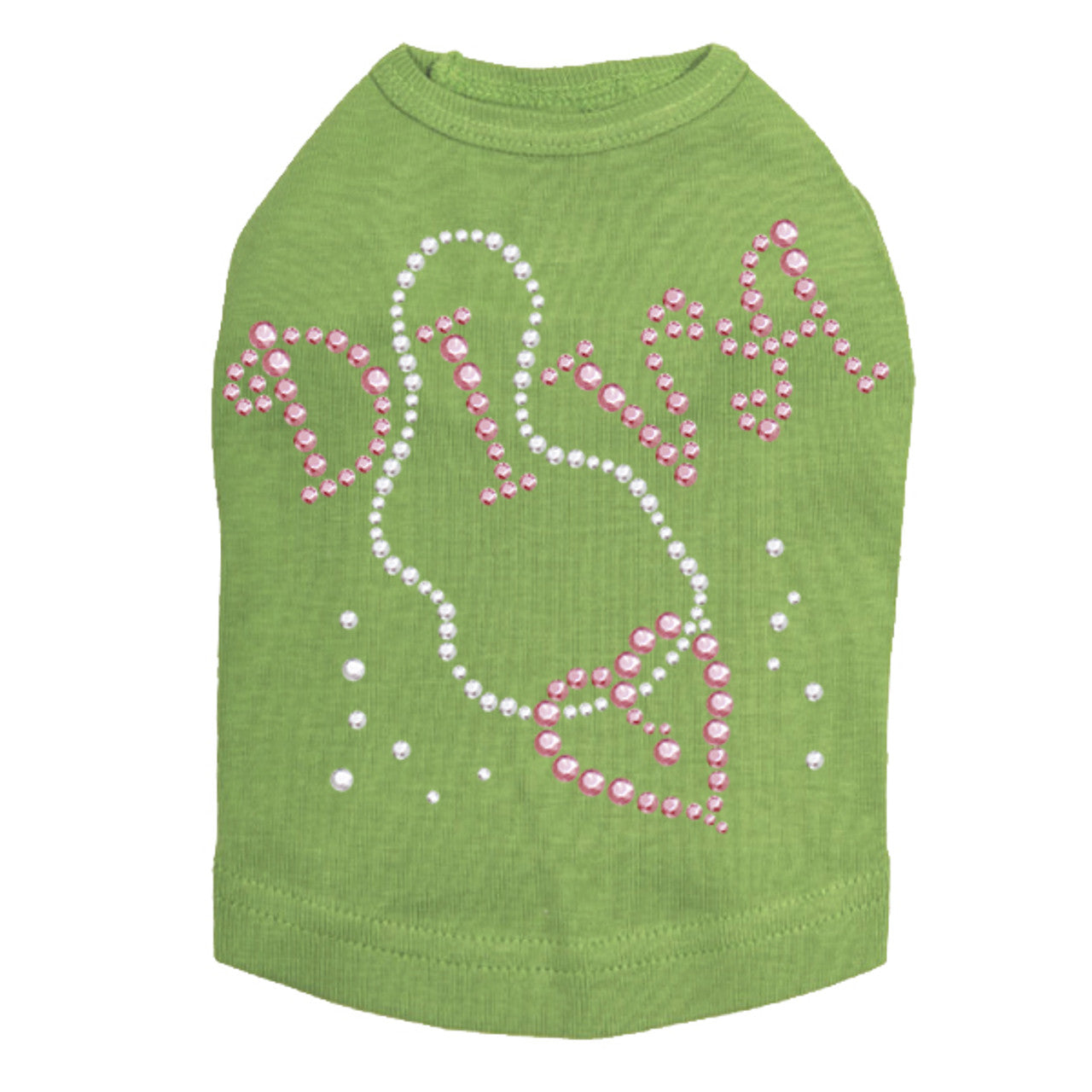 Diva with Necklace - Dog Tank