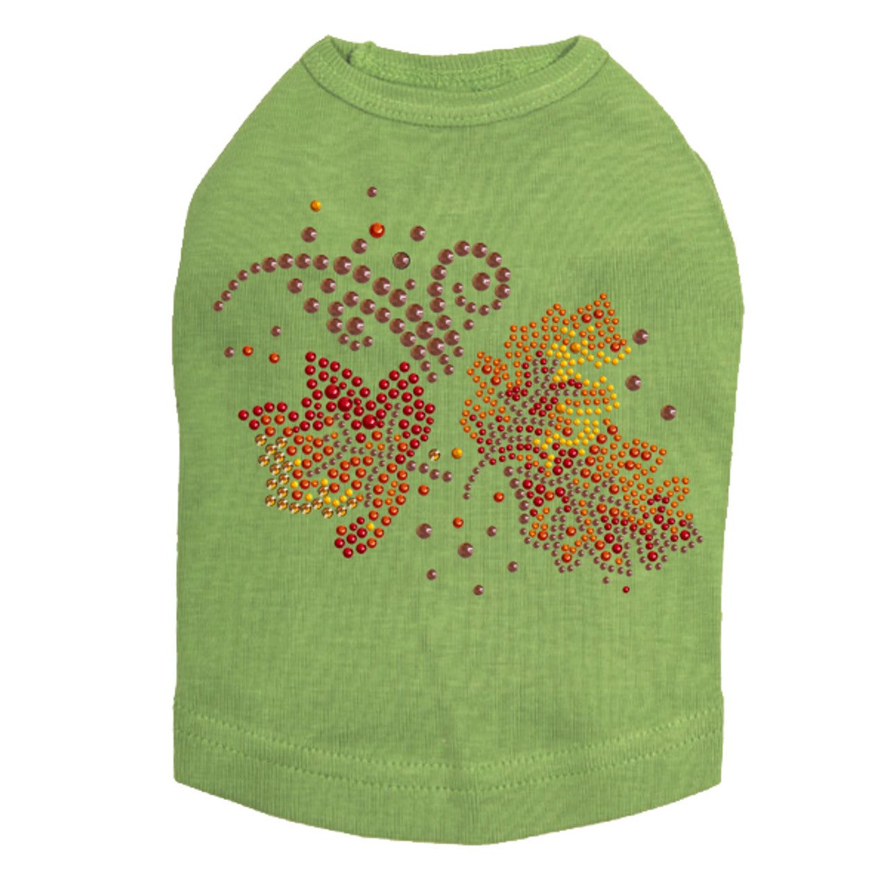 Fall Leaves 1 - Dog Tank