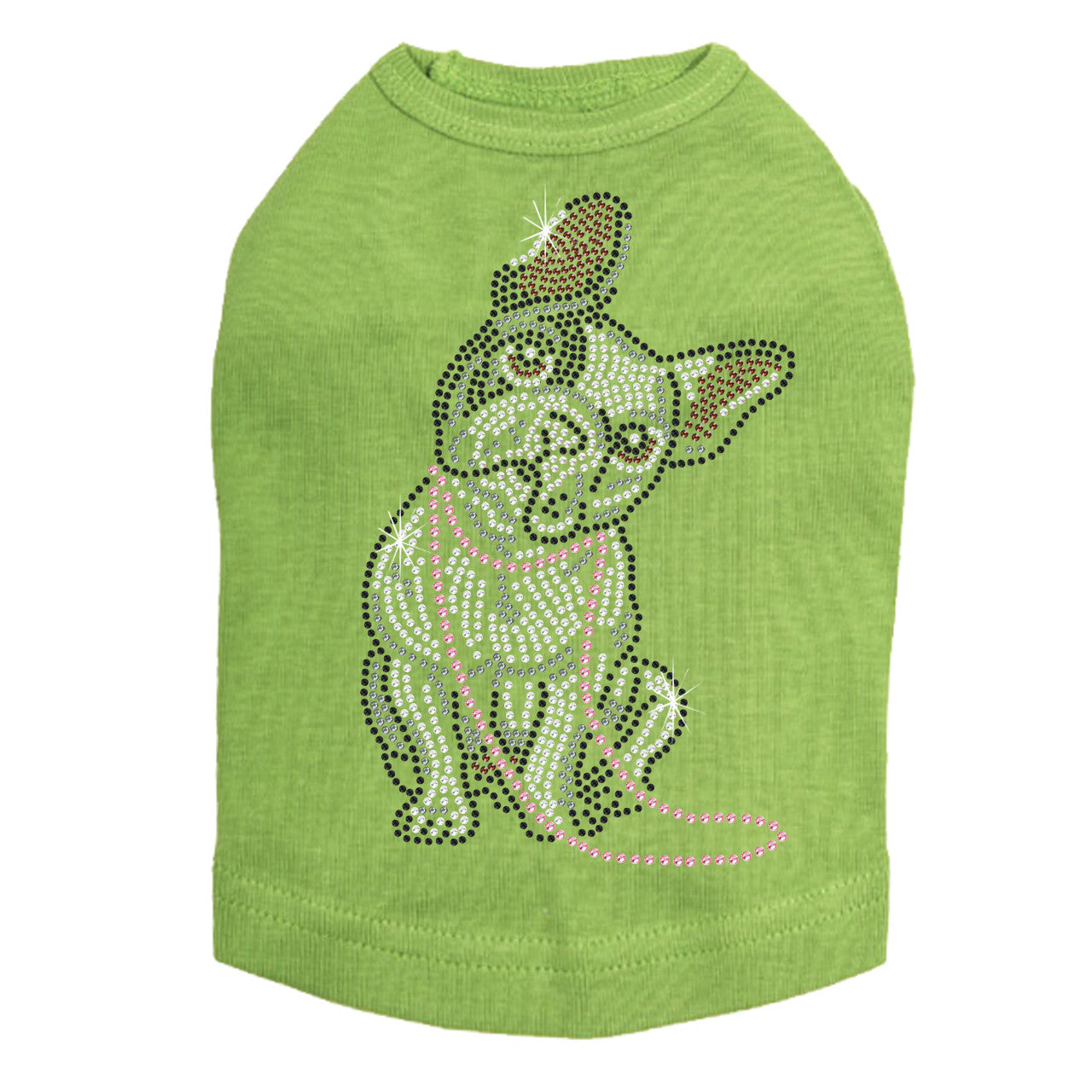 French Bull Dog with Necklace - Dog Tank